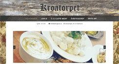 Desktop Screenshot of kroatorpet.se